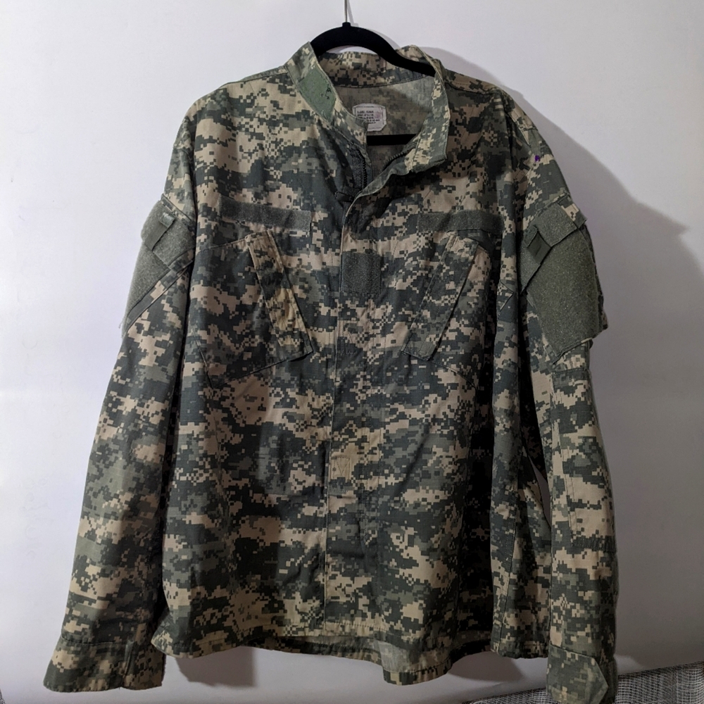 Mens digicam battle dress uniform BDU Olive drab green men's XL